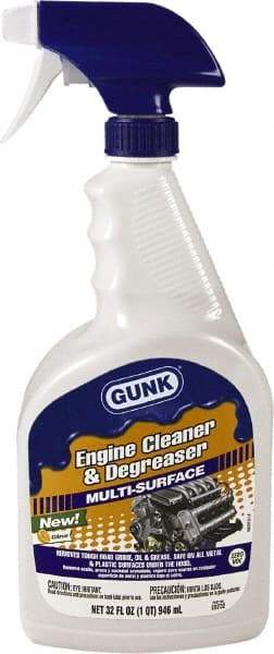 Gunk - Proprietary Formula Engine Cleaner/Degreaser - 32 oz Spray Bottle - A1 Tooling