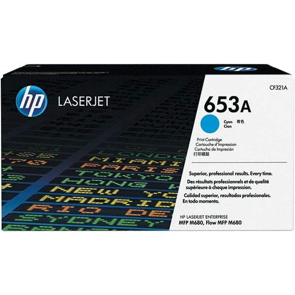 Hewlett-Packard - Cyan Toner Cartridge - Use with HP Color LaserJet Enterprise flow MFP M680z, MFP M680 - A1 Tooling