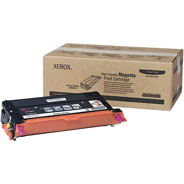 Xerox - Magenta Toner Cartridge - Use with Xerox Phaser 6180 - A1 Tooling