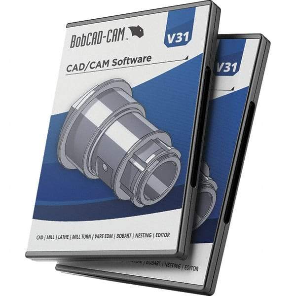 BobCAD-CAM - BobCAD-CAM V30 Mill 4 Axis Pro CD-ROM - A1 Tooling