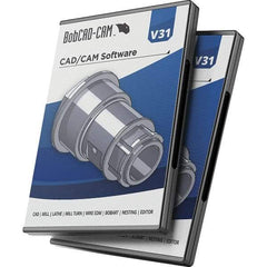 BobCAD-CAM - BobCAD-CAM V30 Mill 3 Axis Pro CD-ROM - A1 Tooling