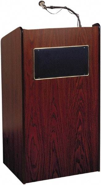 Oklahoma Sound - Wood Full Floor Lectern - 20" Deep x 25" Wide x 46" High - A1 Tooling