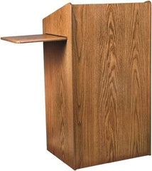 Oklahoma Sound - Wood Full Floor Lectern - 20" Deep x 25" Wide x 46" High - A1 Tooling