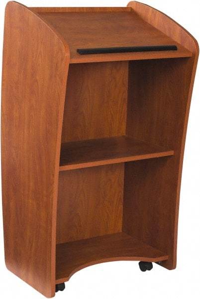 Oklahoma Sound - Wood Full Floor Lectern - 21" Deep x 24" Wide x 46" High - A1 Tooling