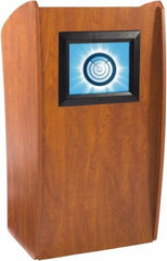 Oklahoma Sound - Wood Full Floor Lectern - 21" Deep x 24" Wide x 46" High - A1 Tooling