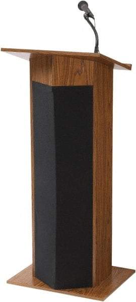 Oklahoma Sound - Wood Full Floor Lectern - 17" Deep x 22" Wide x 46" High - A1 Tooling