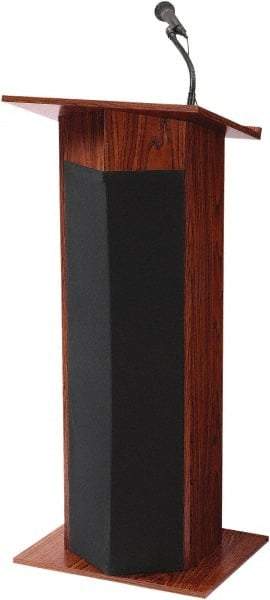 Oklahoma Sound - Wood Full Floor Lectern - 17" Deep x 22" Wide x 46" High - A1 Tooling