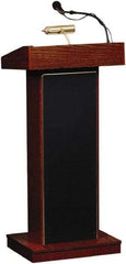 Oklahoma Sound - Wood Full Floor Lectern - 17" Deep x 22" Wide x 46" High - A1 Tooling