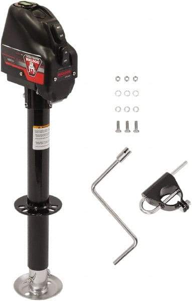 Bulldog - Powered A-Frame Tongue Jack - 4,000 Lb Load Capacity - A1 Tooling