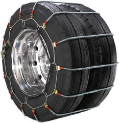 Peerless Chain - Dual Axle Tire Chains - For Use with 8.25-20, 9-22.5, 235/80-22.5, 245/80-22.5, 255/70-22.5, 255/75-22.5 - A1 Tooling