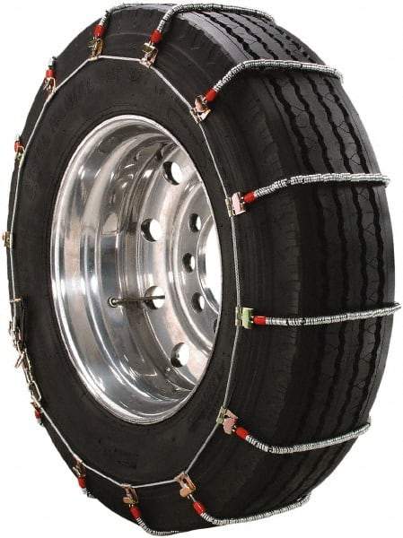 Peerless Chain - Single Axle Tire Chains - For Use with 11.5-22.5, 275/80-24.5, 285/75-24.5, 295/75-24.5, 305/80-22.5 - A1 Tooling