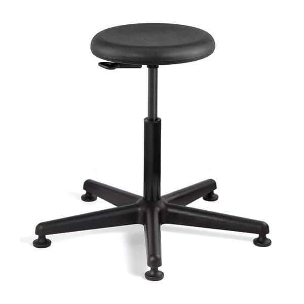 Bevco - Swivel & Adjustable Stools Type: Adjustable Backless Stool Base Type: Nylon - A1 Tooling