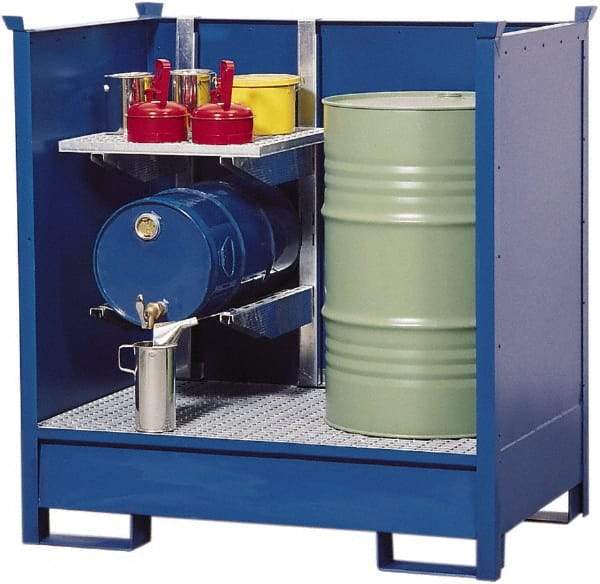 Denios - Mobile Spill Containment Type: Transport Pallet w/Side Walls Number of Drums: 2 - A1 Tooling