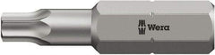 Wera - 5/16" Drive T20 Torx Screwdriver Bit - 4" OAL, Insert Bit - A1 Tooling