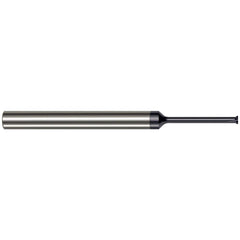 Harvey Tool - 0.028" Diam 90° 0.003" Chamfer 3-Flute Solid Carbide Back Chamfer - Exact Industrial Supply