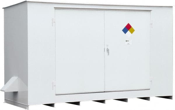 Enpac - Outdoor Safety Storage Buildings Number of Drums: 10 Fire Rated: Yes - A1 Tooling