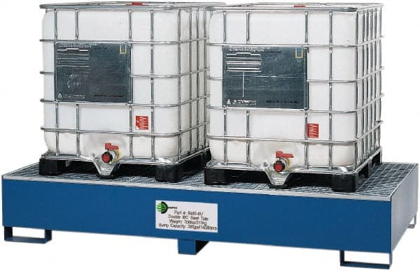 Enpac - IBC Sumps, Platforms & Decks Type: IBC Pallet Number of Totes: 2 - A1 Tooling