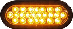 Buyers Products - 6 Flash Rate, Recessed Mount Emergency Strobe Light Assembly - Powered by 12 to 24 Volts, Amber - A1 Tooling