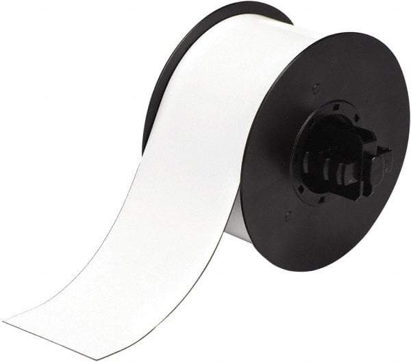 Brady - 2-1/2" Wide x 300" Long, White Magnetic Magnetic Tape - For BBP30 Label Printer, BBP33 Label Printer, BBP35 Multicolor Sign & Label Printer, BBP37 Color & Cut Sign & Label Printer, BradyPrinter S3100, BBP31 Sign & Label Printer - A1 Tooling