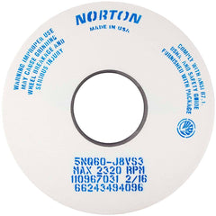 Norton - Tool & Cutter Grinding Wheels Wheel Type: Type 1 Wheel Diameter (Inch): 14 - A1 Tooling