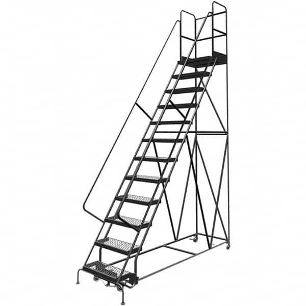 TRI-ARC - Rolling & Wall Mounted Ladders & Platforms Type: Rolling Warehouse Ladder Style: Rolling Platform Ladder - A1 Tooling