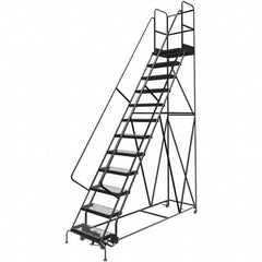 TRI-ARC - Rolling & Wall Mounted Ladders & Platforms Type: Rolling Warehouse Ladder Style: Rolling Platform Ladder - A1 Tooling