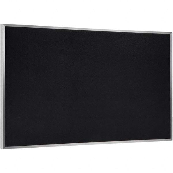 Ghent - Cork Bulletin Boards Style: Recycled Rubber Tack Bulletin Board Color: Black - A1 Tooling