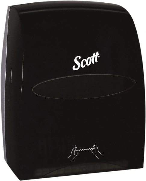 Scott - Hands Free, Plastic Paper Towel Dispenser - 16.13" High x 12.63" Wide x 10.2" Deep, 1 Roll, Smoke (Color) - A1 Tooling