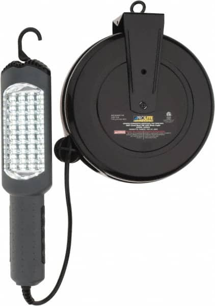 Value Collection - 120 Volt, 1,440 Watt, Electric, LED Portable Drop Light Work Light - 30' Cord, 1 Head, 450 Lumens, ABS - A1 Tooling