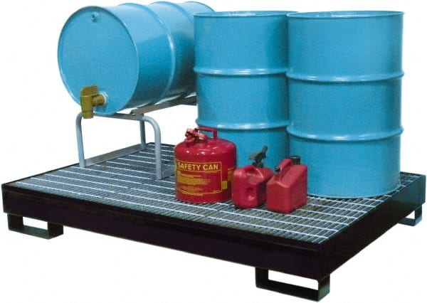 Enpac - Spill Pallets, Platforms, Sumps & Basins Type: Spill Deck or Pallet Number of Drums: 6 - A1 Tooling