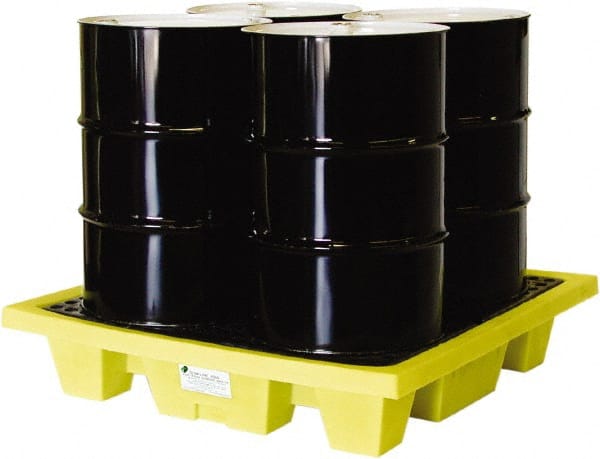 Enpac - Spill Pallets, Platforms, Sumps & Basins Type: Spill Deck or Pallet Number of Drums: 4 - A1 Tooling