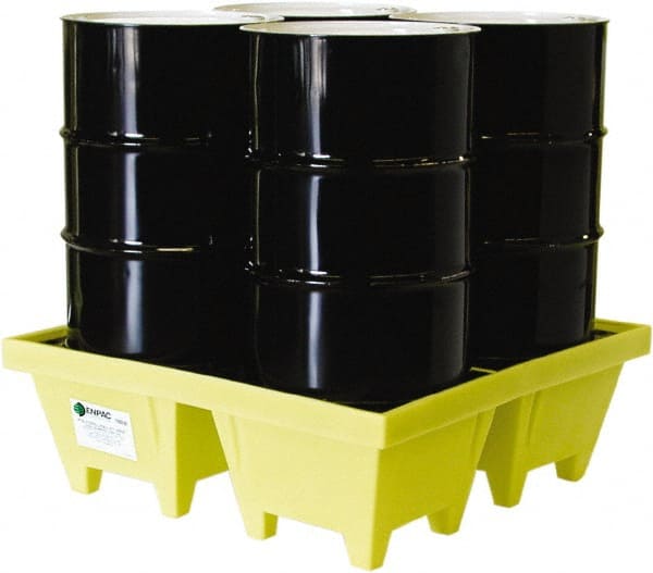 Enpac - Spill Pallets, Platforms, Sumps & Basins Type: Spill Deck or Pallet Number of Drums: 4 - A1 Tooling