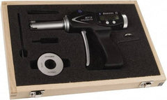 Fowler - 20 to 25mm, 66mm Deep, Pistol Grip Electronic Bore Gage - Up to 0.004mm Accuracy, 0.001mm Resolution, Data Output - A1 Tooling