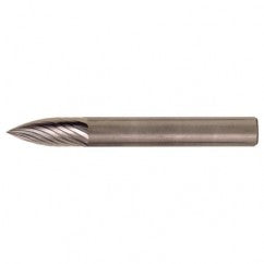 SG-3 Standard Cut Solid Carbide Bur-Pointed Tree Shape - A1 Tooling