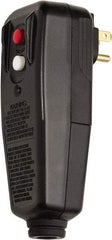 Tower - 1 Outlet, 125 Volt, 15 Amp, Black, Right Angle GFCI Plug - 1-15P NEMA Configuration, cUL, UL File E174279 - A1 Tooling