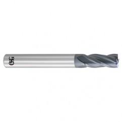 9/32 x 5/16 x 3/4 x 2-1/2 4Fl  Square Carbide End Mill - WXL - A1 Tooling