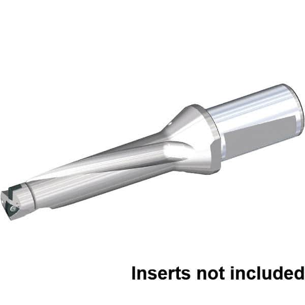 Kennametal - 2.52" Max Drill Depth, 4xD, 0.83" Diam, Indexable Insert Drill - 2 Inserts, 32mm Shank Diam, Whistle Notch Shank - A1 Tooling