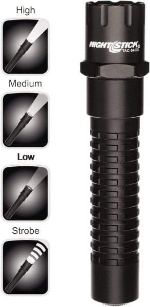 Bayco - LED Bulb, Industrial/Tactical Flashlight - Black Aluminum Body, CR123 Batteries - A1 Tooling