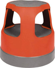 Cramer - 14-1/2" High, Red Scooter Stool - High Density Plastic, 300 Lb Capacity, Type IA Industry Rating - A1 Tooling