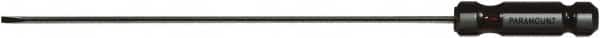 Paramount - 320mm OAL Cabinet Slotted Screwdriver - 250mm Blade Length, Round Shank, Acetate Handle - A1 Tooling