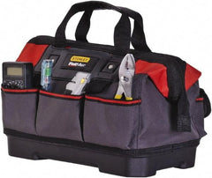 Stanley - Gray Polyester Tool Bag - 14" Wide x 9" Deep x 6.42" High - A1 Tooling