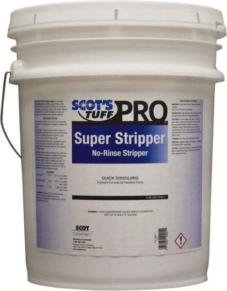 Scot's Tuff - 5 Gal Pail Stripper - Use on Vinyl, Terrazzo, Marble, Quarry Tile - A1 Tooling