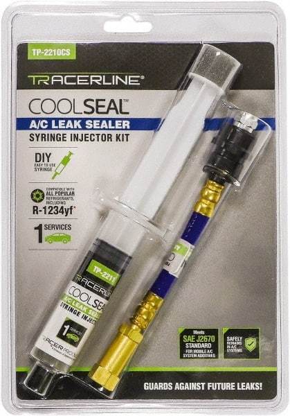 Spectroline - 3 Piece Automotive Leak Detector Kit - Uses UV Method, For A/C Systems & Hoses - A1 Tooling