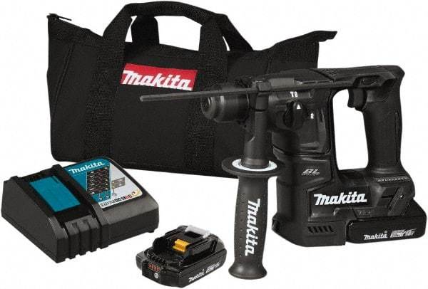 Makita - 18 Volt 11/16" SDS Plus Chuck Cordless Rotary Hammer - 0 to 4,800 BPM, 0 to 680 RPM, Reversible - A1 Tooling