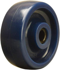 Hamilton - 5 Inch Diameter x 2 Inch Wide, Polyurethane Caster Wheel - 900 Lb. Capacity, 2-3/16 Inch Hub Length, 3/4 Inch Axle Diameter, Straight Roller Bearing - A1 Tooling