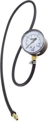 General - 2-1/2" Dial, 3/8 Thread, 0-15 Scale Range, Pressure Gauge - Thread Connection Mount, Accurate to ±1.5% of Full-Scale Range of Scale - A1 Tooling