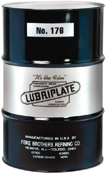 Lubriplate - 400 Lb Drum Inorganic/Organic Combination Extreme Pressure Grease - Black, Extreme Pressure, 275°F Max Temp, NLGIG 00, - A1 Tooling