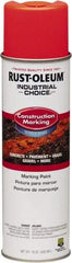 Rust-Oleum - 15 fl oz Orange Marking Paint - Water-Based Formula - A1 Tooling