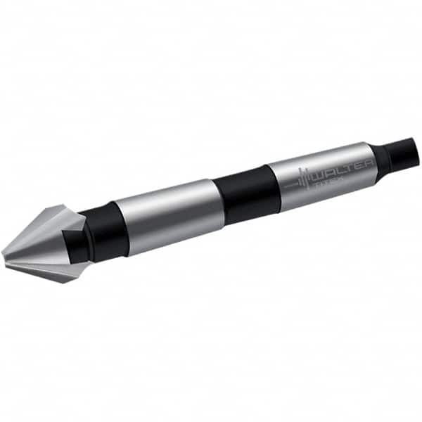 Walter-Titex - 31.5mm Head Diam, 3 Flute 60° High Speed Steel Countersink - A1 Tooling