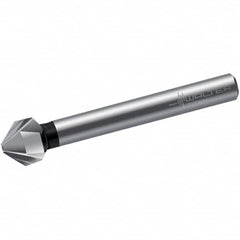 Walter-Titex - 4.3mm Head Diam, 4mm Shank Diam, 3 Flute 90° High Speed Steel Countersink - A1 Tooling